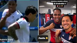 Yerry Mina y Gianluca Lapadula sellan su amistad con foto en redes sociales