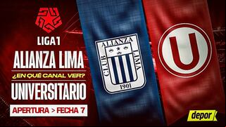 Qué canales de TV transmiten Alianza Lima vs. Universitario