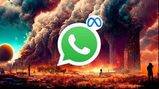 Le pedí a Meta AI que haga un dibujo del fin de la humanidad y me dio estas explicaciones