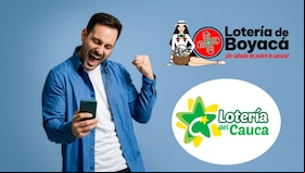 Lotería de Boyacá y del Cauca: resultados y números ganadores. (Foto: Composición)