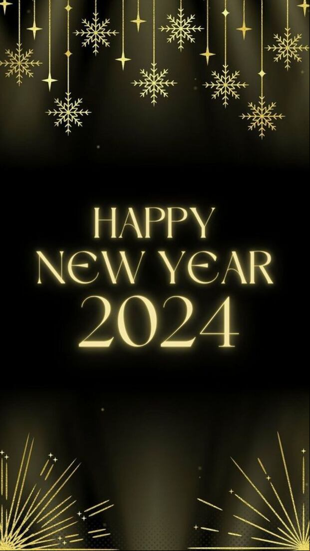 Imágenes de Año Nuevo 2024 para dedicar, saludar y compartir (Foto: Pinterest)