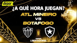 ¿A qué hora juegan Atlético Mineiro vs. Botafogo por la final de la Copa Libertadores?