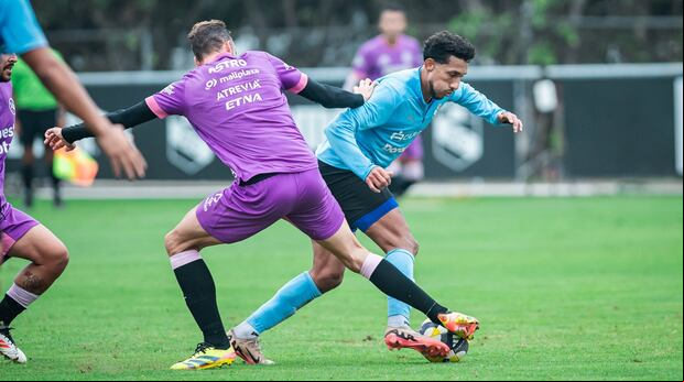 Sporting Cristal derrotó 2-1 a Sport Boys en amistoso en La Florida. (Foto: @ClubSCristal)
