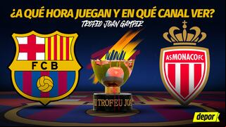 En qué canales TV ver Barcelona vs Mónaco y a qué hora juegan por Trofeo Joan Gamper