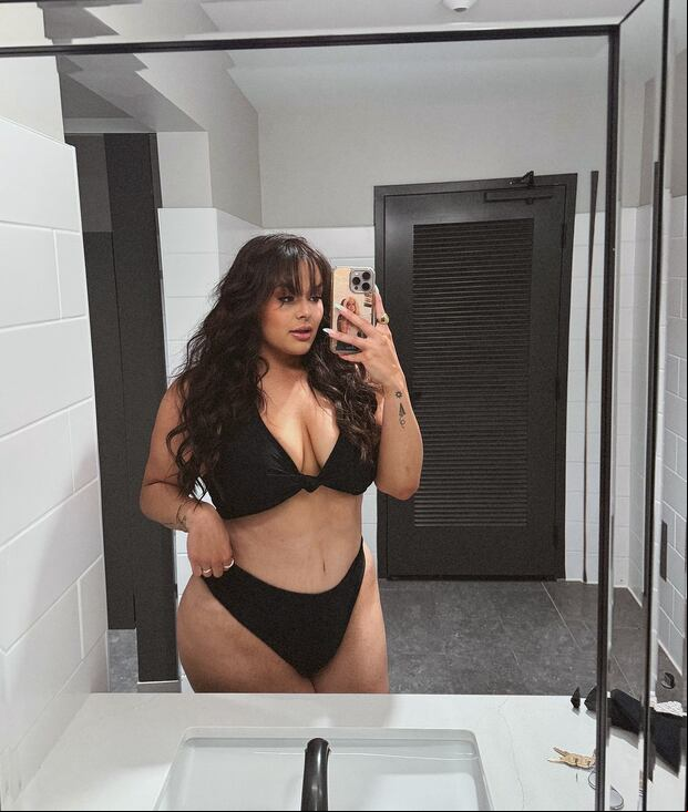 Jenicka López deleitó a sus fanáticos en redes sociales con esta foto tomada a finales de junio (Foto: Jenicka López / Instagrm)