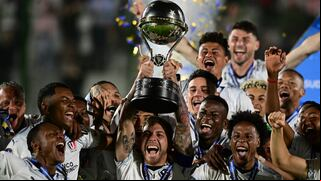 Qué alegría para Paolo Guerrero: Liga de Quito campeón de la Copa Sudamericana