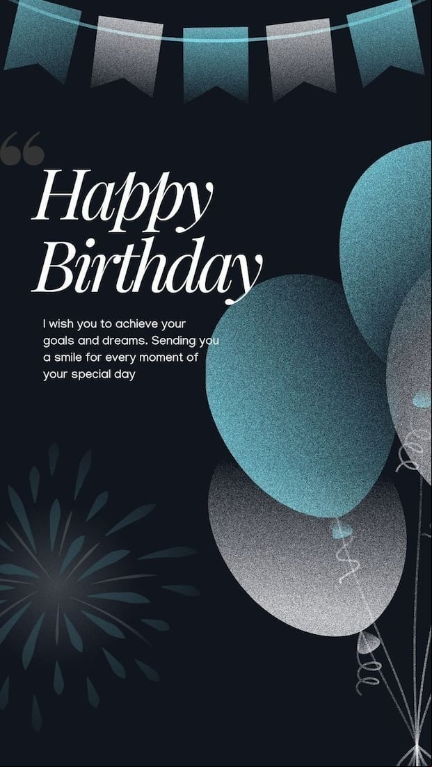 Share one of these 50 free cards to wish a Happy Birthday to that special someone and send it via WhatsApp, Instagram, Facebook or TikTok. (Photo: Pinterest)