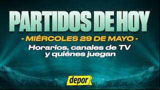 Partidos de fútbol de hoy, miércoles 29 de mayo: horarios, quiénes juegan y dónde ver