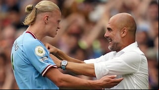 Haaland está de vuelta: Guardiola reveló la fecha de su retorno a las canchas