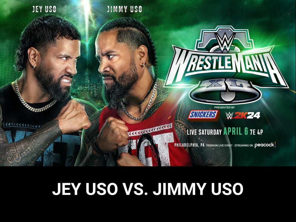 Jey Uso vs. Jimmy Uso