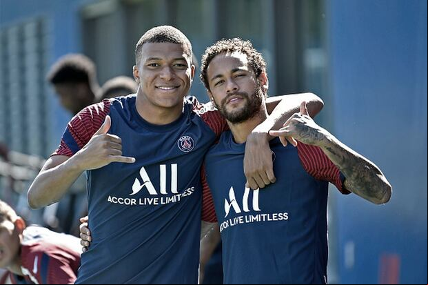 Neymar y Mbappé jugaron juntos en el PSG desde 2017 hasta 2023. (Foto: Getty Images)