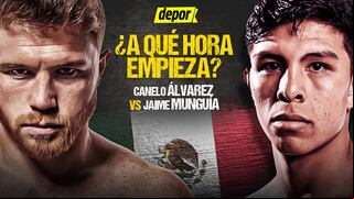 ¿A qué hora inició la pelea de Canelo Álvarez vs. Jaime Munguía?