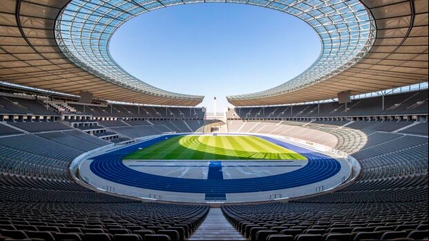 El estadio Olímpico de Berlín. (Foto: Andreas Gora/DPA)