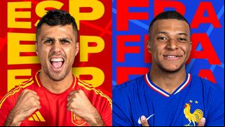 Hora del partido de España vs Francia por semifinales de la Eurocopa