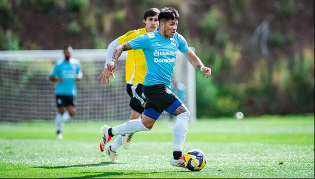 Sporting Cristal no pudo con Cusco FC en un amistoso de pretemporada. (Foto: Sporting Cristal)