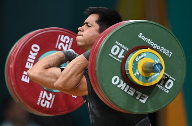 Luis David Bardales logró medalla de bronce en los Juegos Panamericanos Santiago 2023. (Foto: AFP)