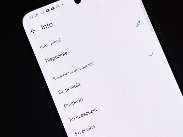 WHATSAPP | La Info de WhatsApp sirve para decirle a tus amigos que estás disponible o que no te escriban. (Foto: Depor - Rommel Yupanqui)