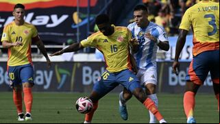 Video, goles y resumen: Colombia venció 2-1 a Argentina