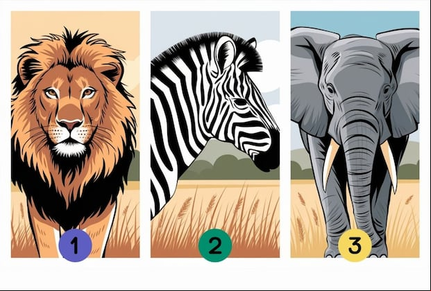 Elige uno de estos tres animales salvajes para descubrir qué tipo de persona eres (Foto: Depor).