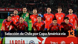 ◉ Canal 13 en vivo - mira la Copa América 2024 gratis por TV y streaming online