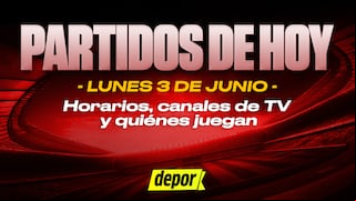 Partidos de HOY, lunes 3 de junio: quiénes juegan, como ver gratis y horario de fútbol