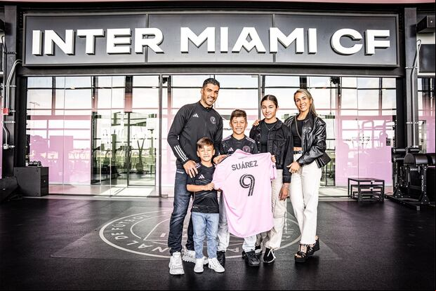 Luis Suárez llegó al Inter Miami por una temporada desde el Gremio de Brasil. (Foto: Inter Miami)