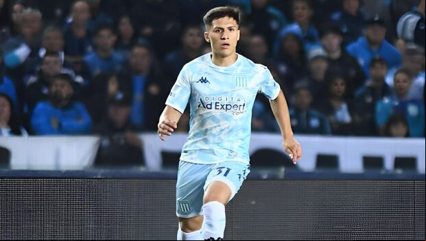 Catriel Cabellos disputó siete partidos oficiales con Racing Club. (Foto: Getty Images)
