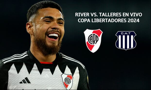 Transmisión del partdo de River Plate vs. Talleres EN VIVO desde el Monumental por octavos de final vuelta de Copa Libertadores 2024. (Foto: AFP / Depor)