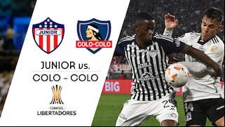 Junior vs. Colo Colo (1-2): goles y resumen del duelo por Copa Libertadores