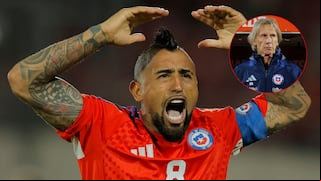 Vidal y su reconciliación con Gareca en Chile: “Cuando dos personas quieren lo mismo, se arregla rápido”