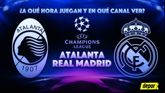 Canales TV para ver Atalanta vs Real Madrid y a qué hora juegan hoy por Champions League