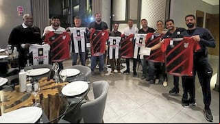 Creando lazos: directivos de Alianza Lima y Paranaense se reunieron en la previa del partido