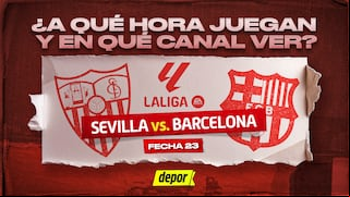 ¿En qué canales de TV ver Barcelona vs. Sevilla? Horarios del partido de hoy