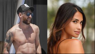 Se estrenan con nuevo bronceado: las fotos de Lionel Messi y Antonella Rocuzzo en su último viaje