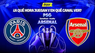 Canal confirmado para ver PSG vs. Arsenal por Champions League