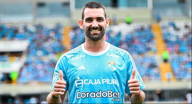 Martín Cauteruccio lleva cinco goles con Sporting Cristal en el 2024. (Foto: Sporting Cristal)