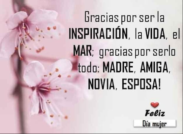 Día de la Mujer 2022: frases, poemas y tarjetas para compartir por WhatApp, Facebook y redes sociales (Foto: Internet).