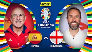 Alineaciones de España vs. Inglaterra por la final de la Eurocopa