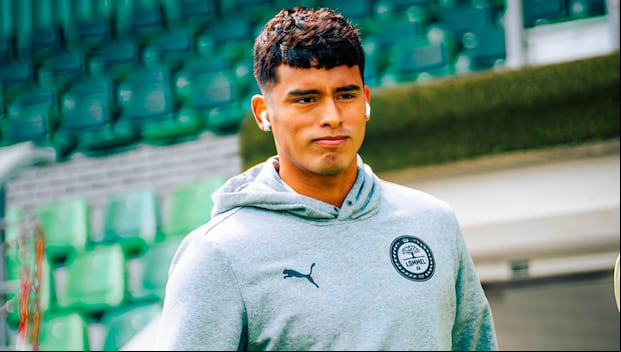 Kluiverth Aguilar está disputando su cuarta campaña con Lommel. (Foto: Lommel SK)