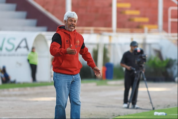 Marco Antonio Valencia es el actual entrenador de Melgar. (Foto: Leonardo Cuito/@photo.gec)