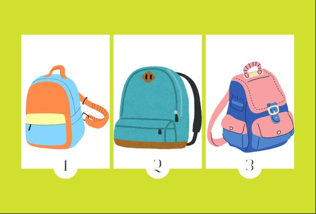 Test visual: Elige una mochila y evalúa tu autoestima.