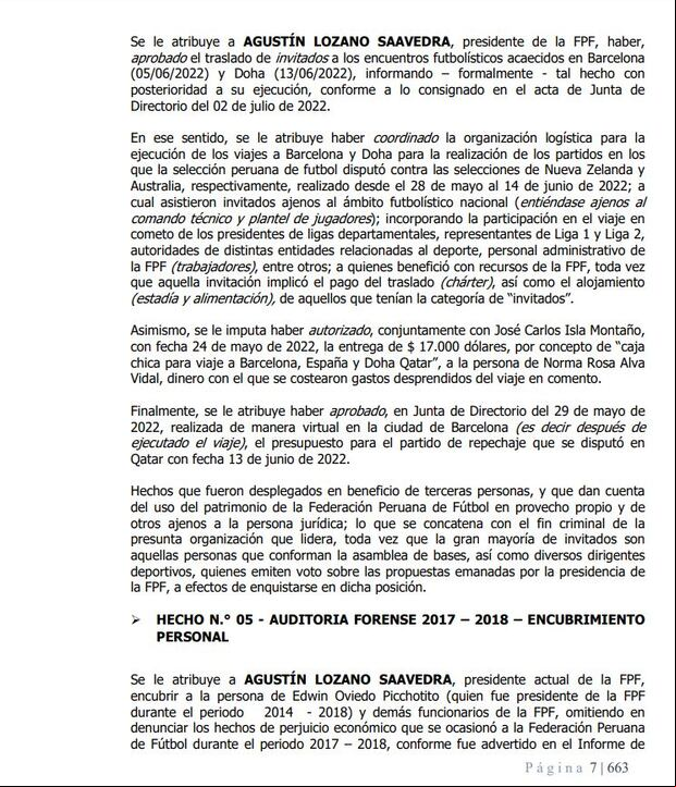 La Resolución Judicial del Corte Nacional de Justicia.