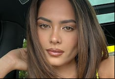 Su novio tuvo la culpa: Andrea Meza llora en plena emisión de “En casa con Telemundo” y esta es la razón
