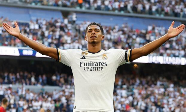 Jude Bellingham, de Real Madrid, tiene un valor de 268 millones. (Foto: Real Madrid)