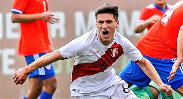Catriel Cabellos fue el futbolista que más destacó en la última Selección Peruan Sub 20 (Foto: FPF)