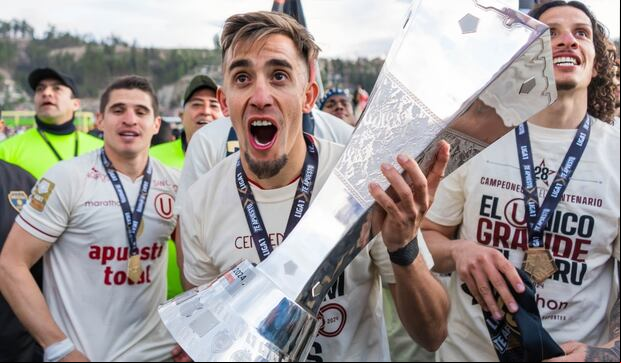 Martín Pérez Guedes salió bicampeón con Universitario. (Foto: Jonathan Huarcaya)