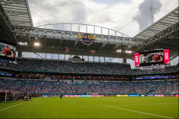 El Hard Rock Stadium de Miami acogerá la final de la Copa América. (Foto: EFE)