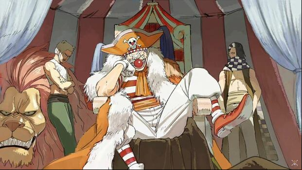 Así se ve Buggy en el anime "The One Piece" (Foto: Wit Studio)