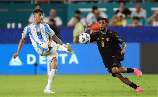 Argentina venció a Perú por 2-0 la última vez que se vieron las caras: fase de grupos de la Copa América. (Foto: AFP)