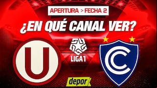 ¿En qué canales ver Universitario vs. Cienciano y a qué hora juegan en el Monumental?